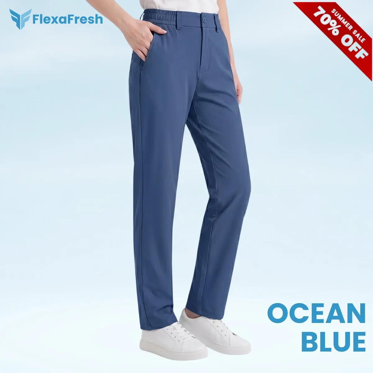 FlexaFresh - 70% OFF - Unisex's Ultra Stretch Ice Silk Comfort Casual Pants thumbnail 13