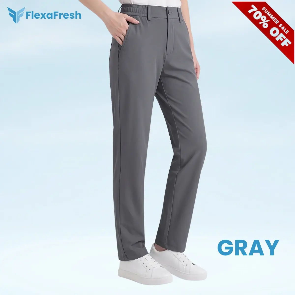 FlexaFresh - 70% OFF - Unisex's Ultra Stretch Ice Silk Comfort Casual Pants thumbnail 15