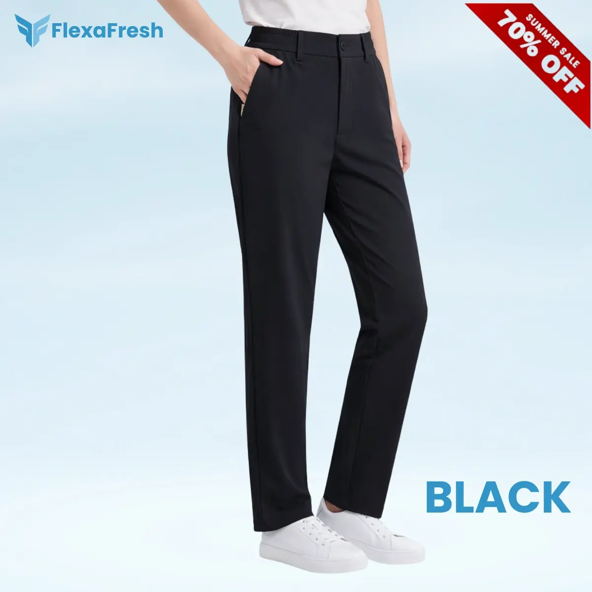 FlexaFresh - 70% OFF - Unisex's Ultra Stretch Ice Silk Comfort Casual Pants thumbnail 16