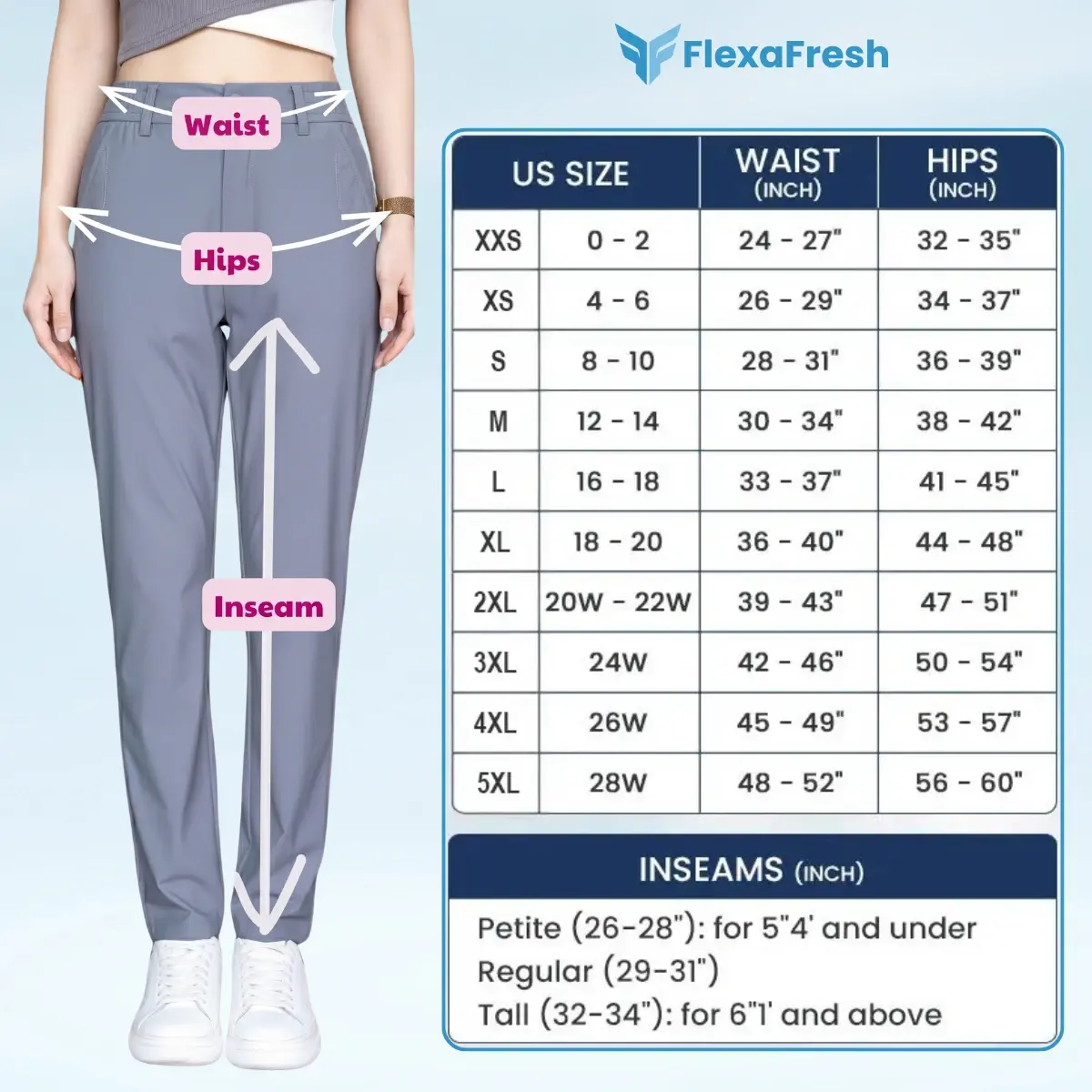 FlexaFresh - 70% OFF - Unisex's Ultra Stretch Ice Silk Comfort Casual Pants thumbnail 19